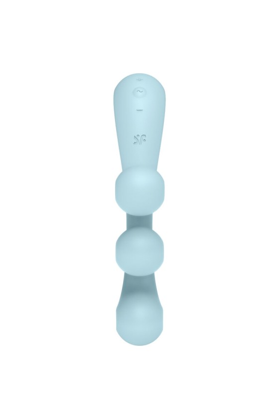 SATISFYER - TRI BALL 2 MULTI VIBRADOR AZUL