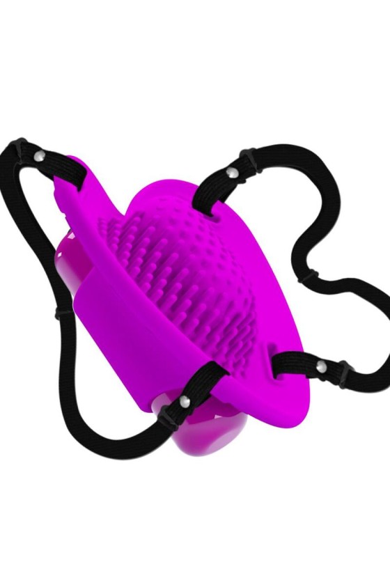 PRETTY LOVE - HEARTBEAT CLITORIS MASSAGER 10 VIBRATIONSMODI LILA