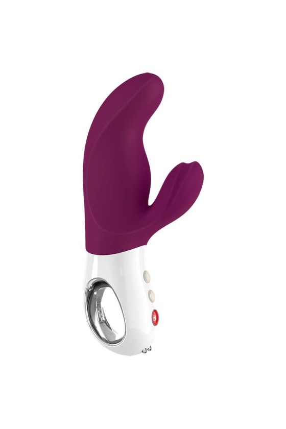 FUN FACTORY - MISS BI DUAL VIBRATEUR RAISIN BLANC