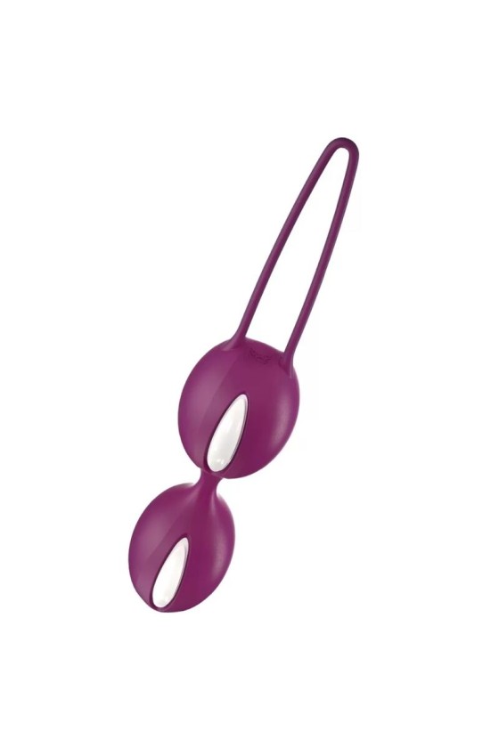 FUN FACTORY - SMARTBALLS DUO WHITE/GRAPE