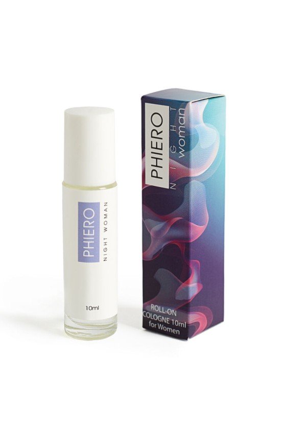 500 COSMÉTICOS -PHIERO NOITE MULHER. PERFUME COM FEROMÔNIOS EM FORMATO ROLL-ON PARA MULHERES