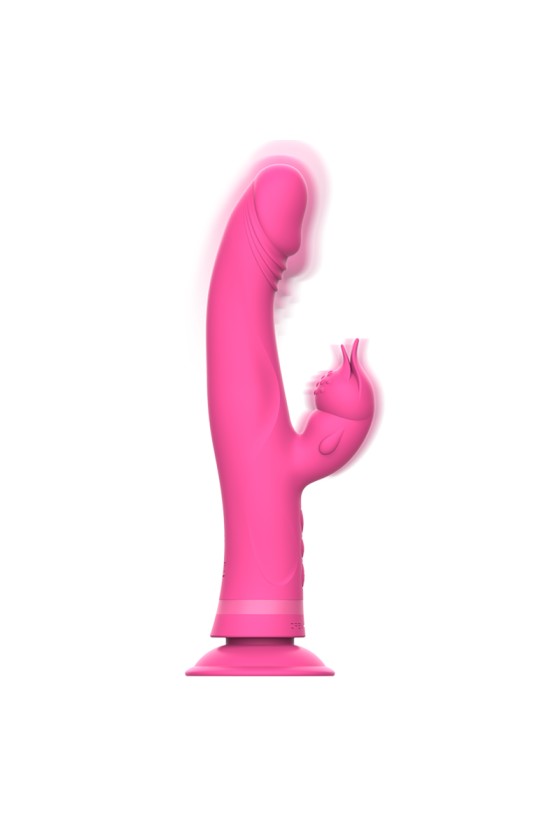 INTENSE - JULIO RABBIT VIBRATOR PINK SILICONE