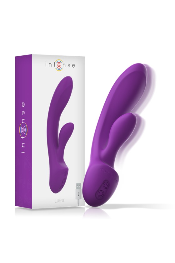 INTENSO - LUIGI CONEJO VIBRADOR SILICONA LÍQUIDA MORADO