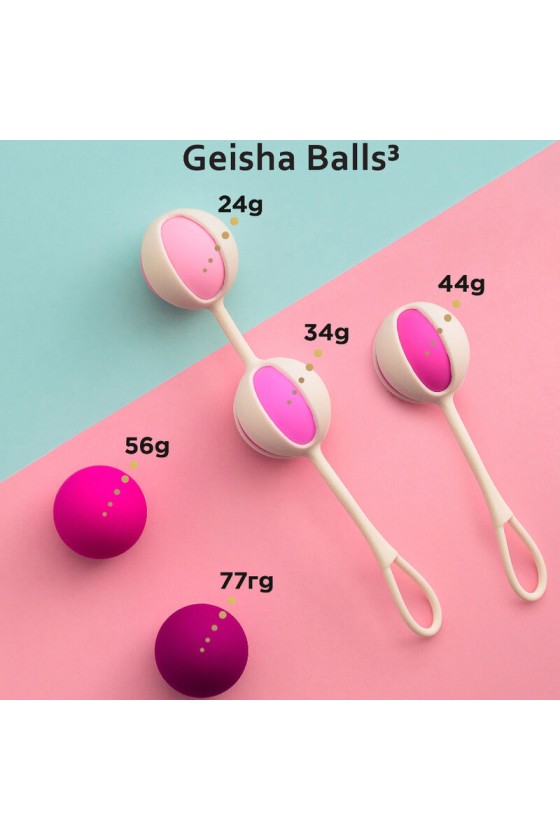 G-VIBE - SET 5 BOLAS GEISHA3 ROSA