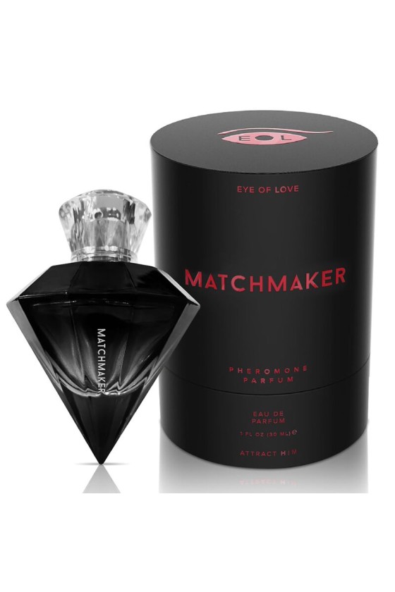 EYE OF LOVE - MATCHMAKER BLACK DIAMOND PHEROMONE PERFUME ATTRACT HIM 30 ML