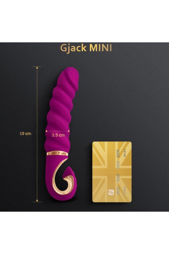 G-VIBE - VIBRADOR DE SILICONA GJACK MINI MORADO