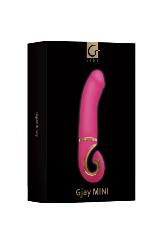 G-VIBE - VIBRATEUR GJAY MINI ROSE EN SILICONE