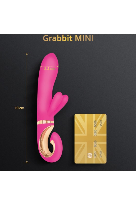 G-VIBE - GRABBIT MINI PINK SILICONE VIBRATOR