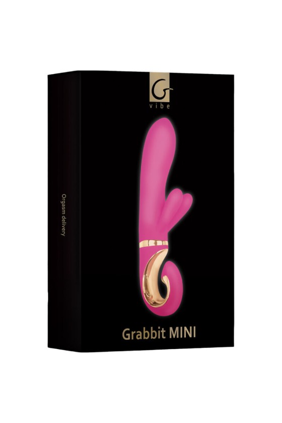 G-VIBE - GRABBIT MINI PINK SILICONE VIBRATOR