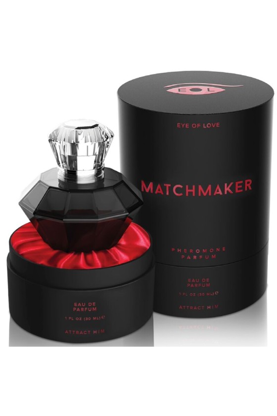 EYE OF LOVE - MATCHMAKER BLACK DIAMOND PHEROMONE PERFUME ATTRACT HIM 30 ML