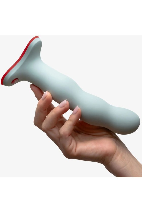 FUN FACTORY - BOUNCER DILDO RECHARGEABLE SAGE GREEN