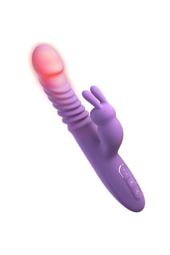 FANTASY FOR HER - STIMULATEUR DE CLITORIS DE LAPIN AVEC FONCTION CHALEUR OSCILLATION ET VIBRATION VIOLET