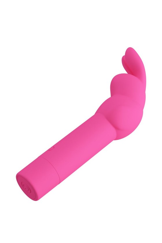 PRETTY LOVE - GERARDO FUSCHIA RABBIT SILICONE VIBRATOR