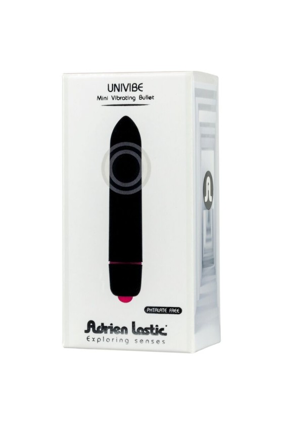 ADRIEN LASTIC - UNIVIBE MINI BALA VIBRADORA NEGRO