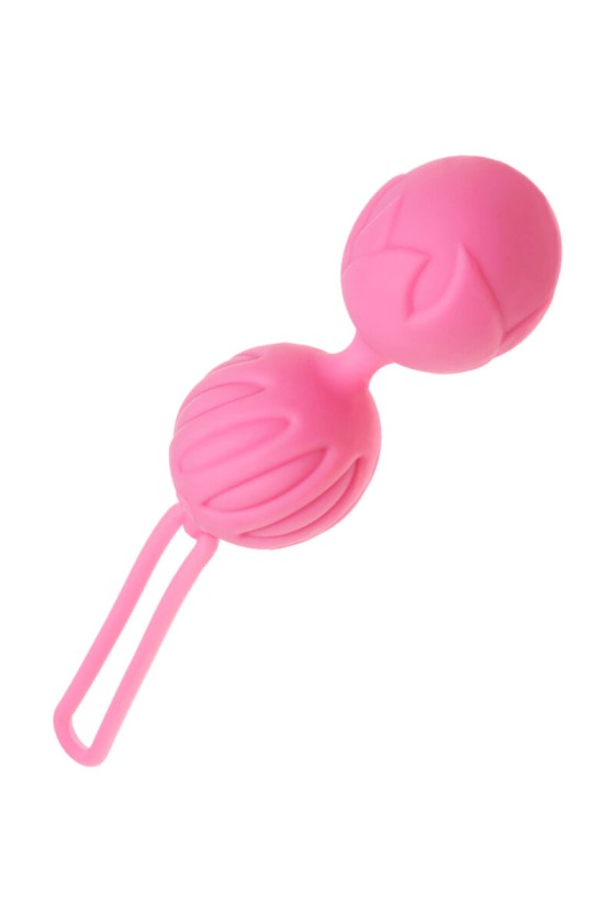 ADRIEN LASTIC - GEISHA LASTIC SILICONE BALLS SIZE S PINK