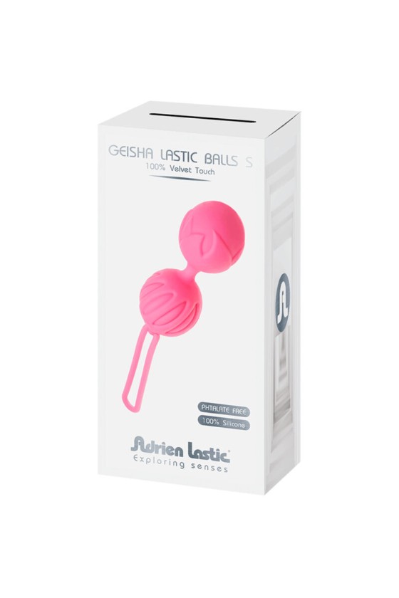 ADRIEN LASTIC - BOLAS DE SILICONA GEISHA LASTIC TALLA S ROSA