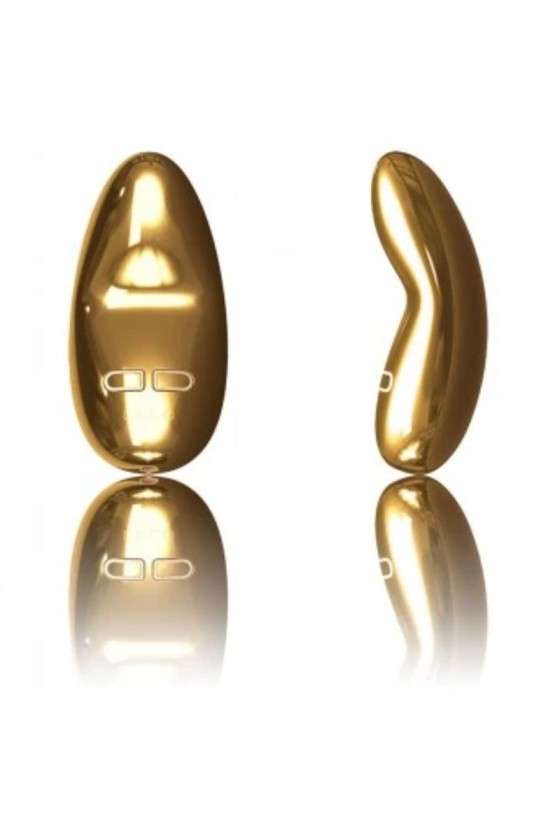 LELO - MASTURBADOR YVA CON VIBRACIÓN ORO