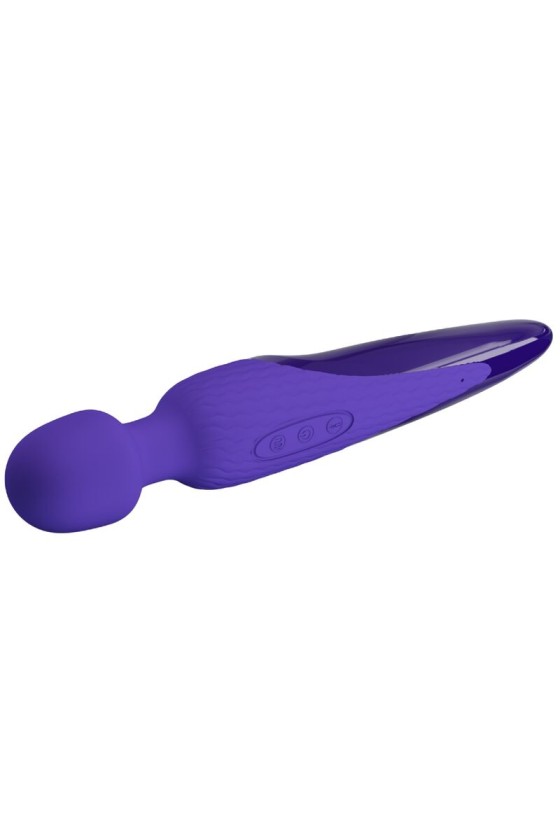 PRETTY LOVE - ANTONY YOUTH WAND VIBRADOR EFECTO CALOR VIOLETA