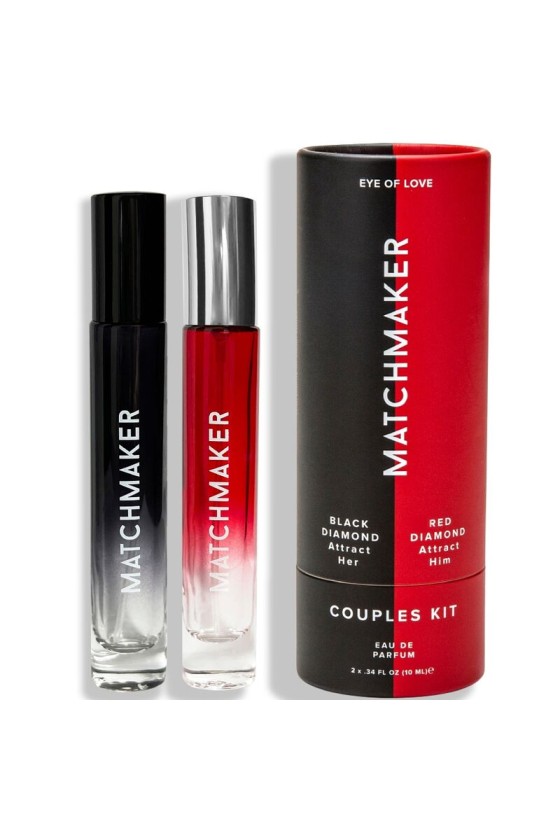 EYE OF LOVE - MATCHMAKER PHEROMONE 2PC SET COUPLES KIT ATTRACT HER  HIM 20 ML