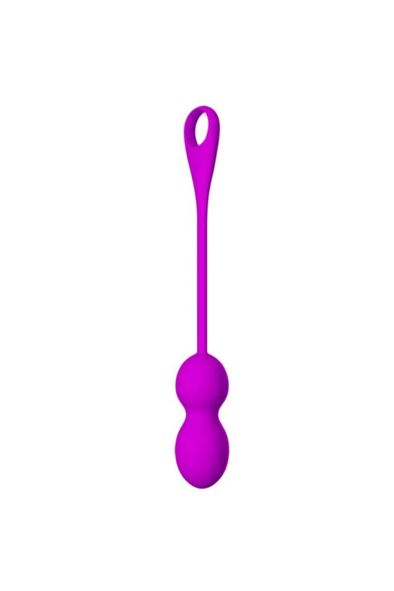 PRETTY LOVE - ELVIRA RECHARGEABLE VIBRATING BALLS PURPLE