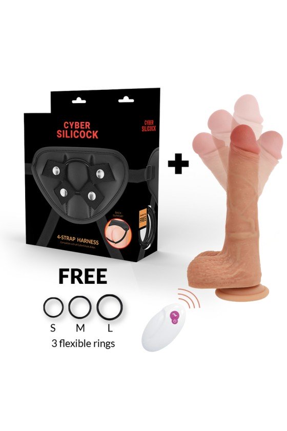 CYBER SILICOCK - STRAP-ON MR RICK REMOTE CONTROL