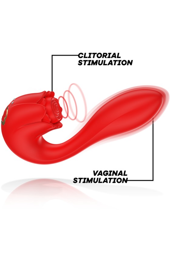 MIA - SELENA STIMULATEUR VIBRANT + TAPPING ROUGE