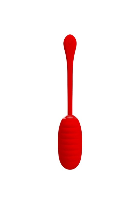 PRETTY LOVE - KIRK RECHARGEABLE VIBRATING EGG RED