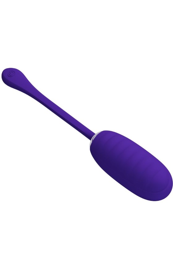 PRETTY LOVE - KIRK RECHARGEABLE VIBRATING EGG PURPLE