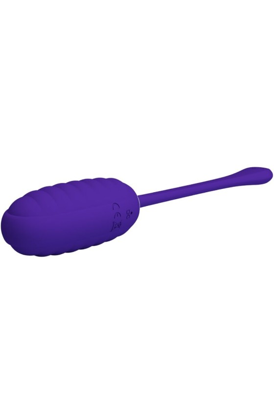 PRETTY LOVE - KIRK RECHARGEABLE VIBRATING EGG PURPLE