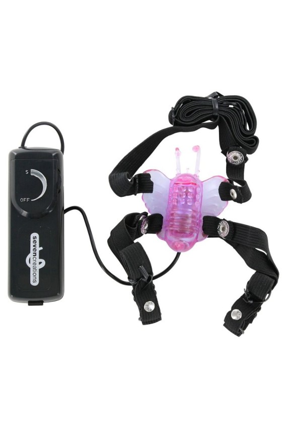 SEVEN CREATIONS - BUTTERFLY STIMULATOR WITH VIBRATION