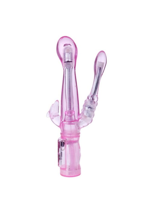 BAILE - VIBRADOR FLEXIBLE CON ESTIMULADOR ANAL