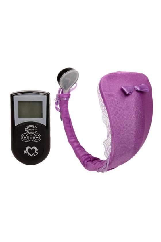 BAILE - THONG WITH VIBRATOR WITH LILAC REMOTE CONTROL