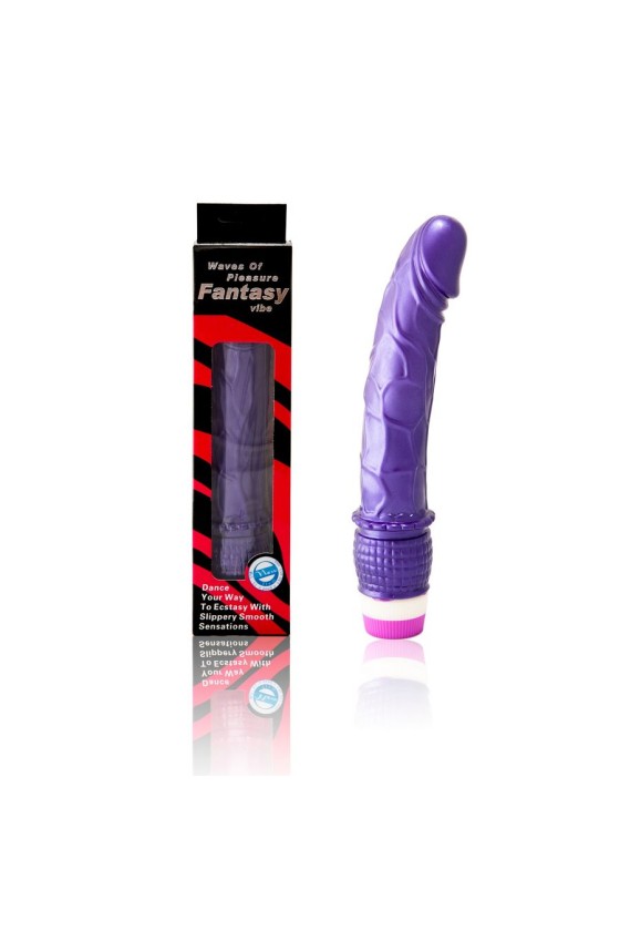 BAILE - ONDAS DE PLACER VIBRADOR 23 CM MORADO