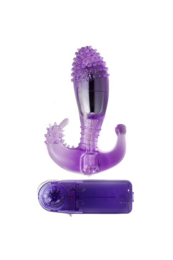 BAILE - STIMULATEUR VAGINAL ET ANAL LILAS AVEC VIBRATION