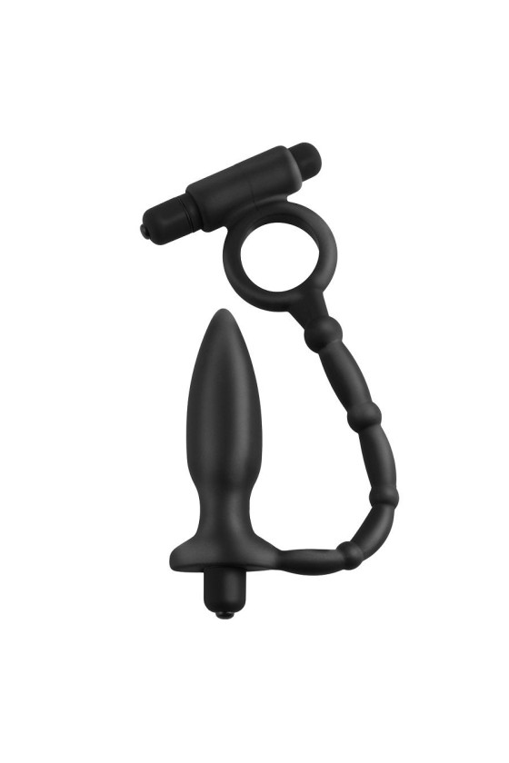 ANAL FANTASY - MINI STIMOLATORE ANALE CON ANELLO E BULLET VIBRANTE