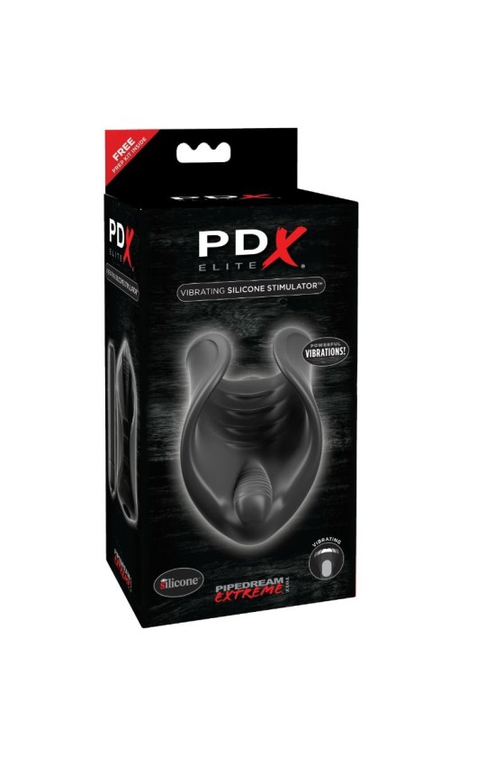 PDX ELITE - ESTIMULADOR VIBRADOR DE SILICONA