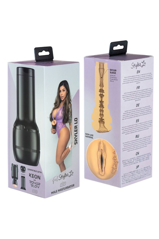 KIIROO - SIENTE SKYLER LO STARS COLECCIÓN STROKERS POWERBLOW COMPATIBLE