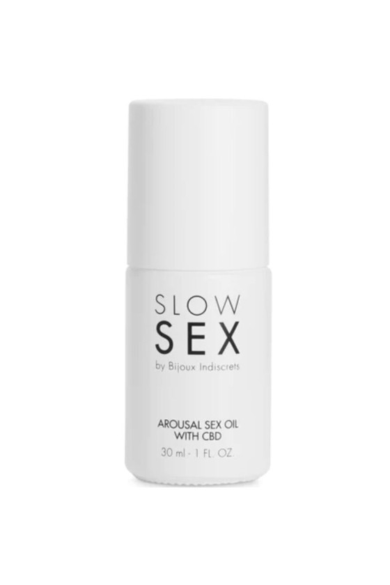 BIJOUX - SLOW SEX SEXUELLES MASSAGEÖL MIT CBD 30 ML