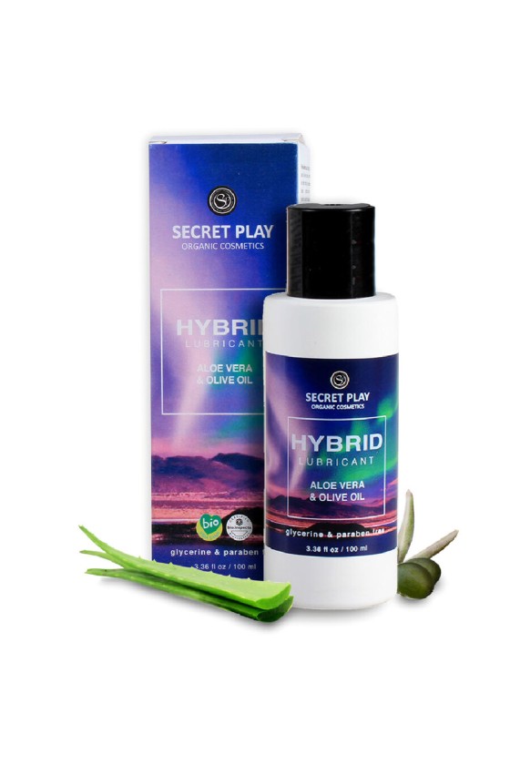 SECRETPLAY - LUBRIFICANTE HÍBRIDO ORGÂNICO 100 ML