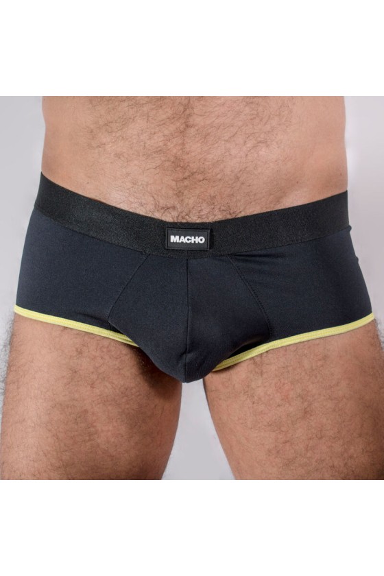 MACHO - MS24R BRIEF UNDERPANTS DARK RED XL