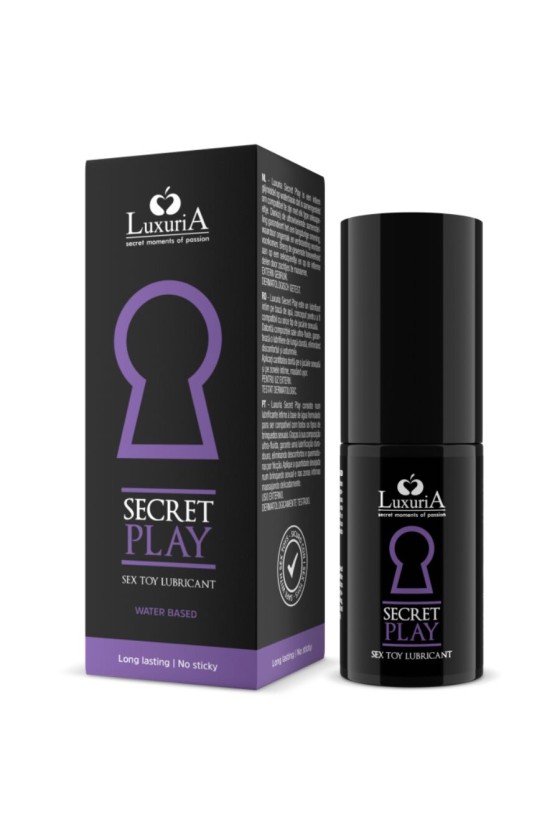 INTIMATELINE LUXURIA - LUBRIFICANTE SECRET PLAY SEX TOYS 30 ML