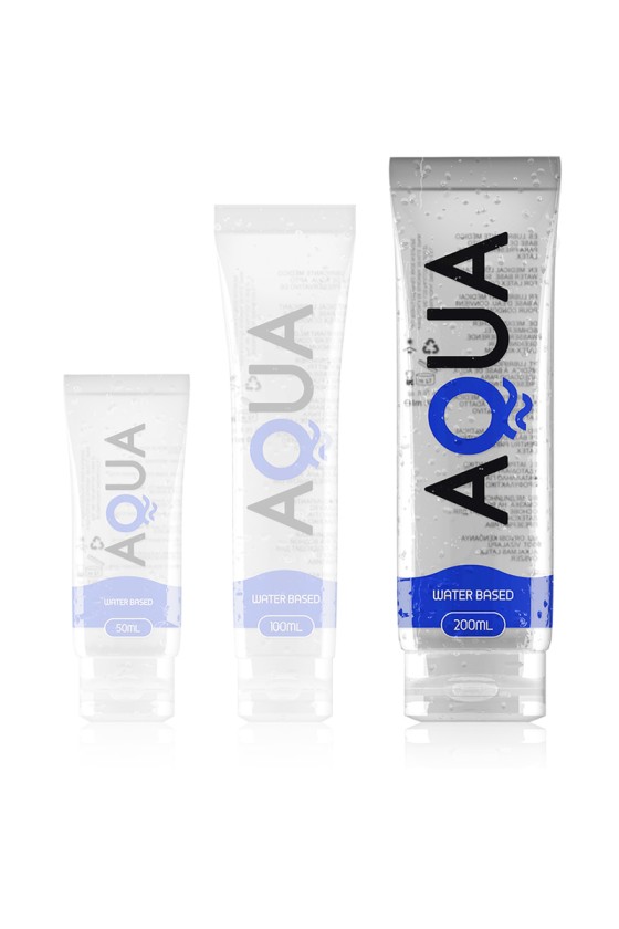 AQUA QUALITY - LUBRICANTE BASE DE AGUA 200 ML