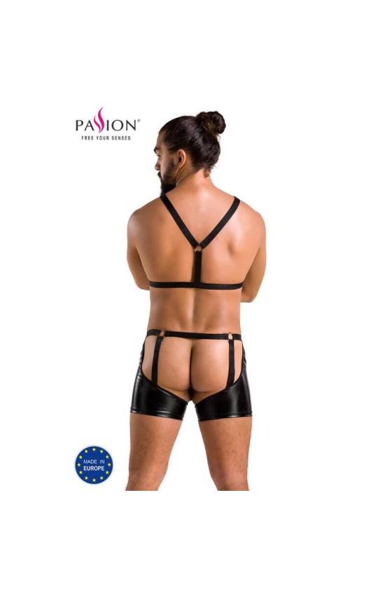 PASSION 047 CONJUNTO ARON PRETO S/M