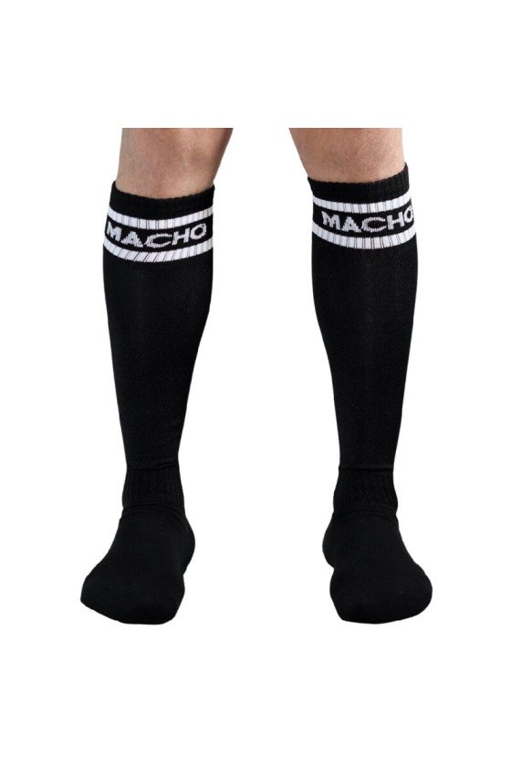 MACHO - LONG SOCKS ONE SIZE BLUE