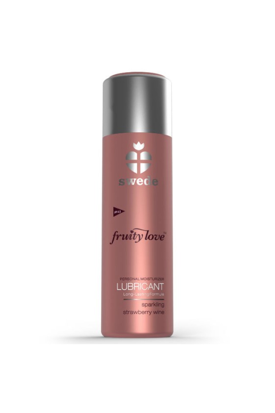 SUECIA - FRUITY LOVE LUBRICANTE VINO ESPUMOSO FRESA 50 ML