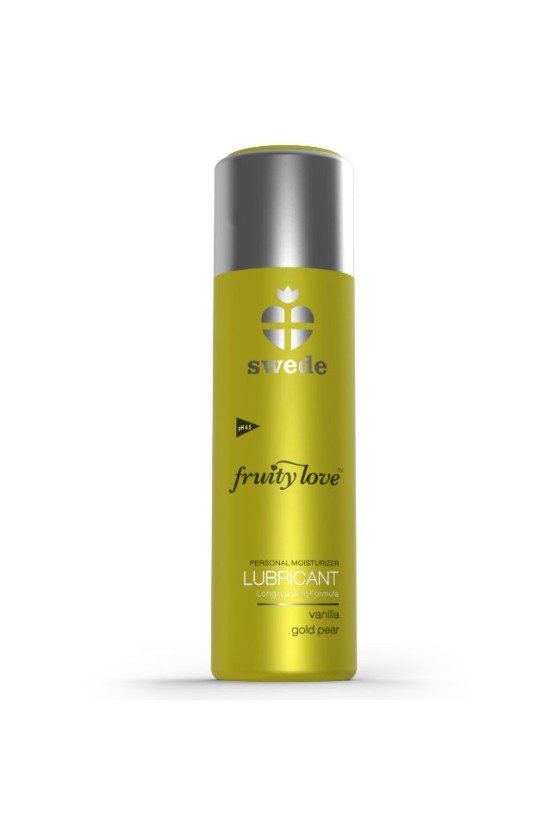 SUECIA - LUBRICANTE FRUITY LOVE VAINILLA GOLD PEAR 100 ML