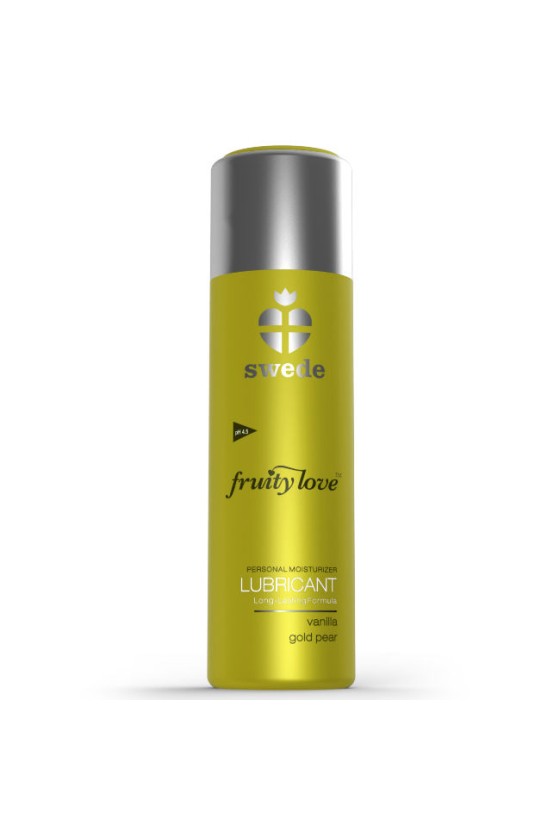 SUECIA - LUBRICANTE FRUITY LOVE VAINILLA GOLD PEAR 50 ML