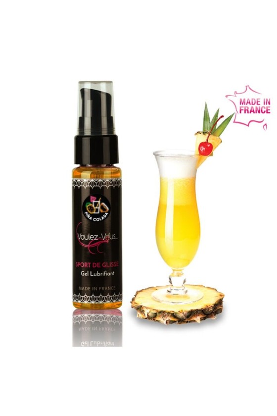 VOCÊ QUER - LUBRIFICANTE À BASE DE ÁGUA - PIÑA COLADA - 35 ML