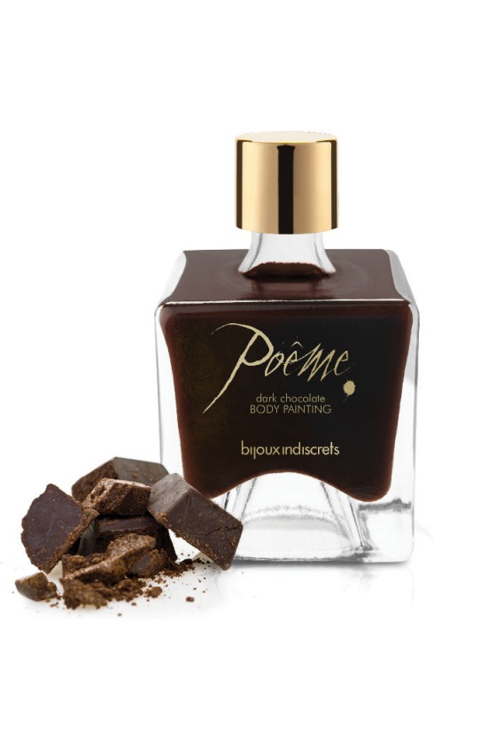 BIJOUX - POEME EDIBLE PAINT BLACK CHOCOLATE 50 GR