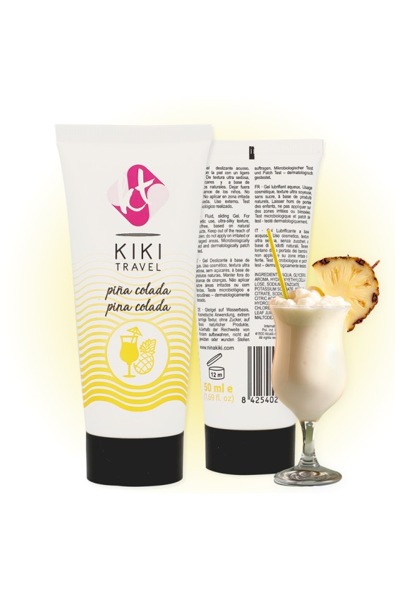 KIKÍ TRAVEL - LUBRIFICANTE PINA COLADA 50 ML